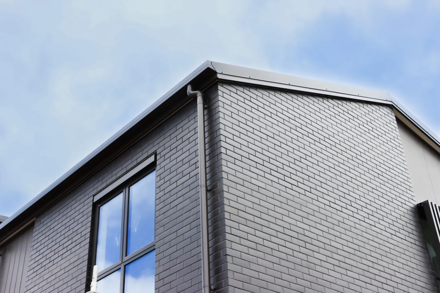 Building house window blue sky