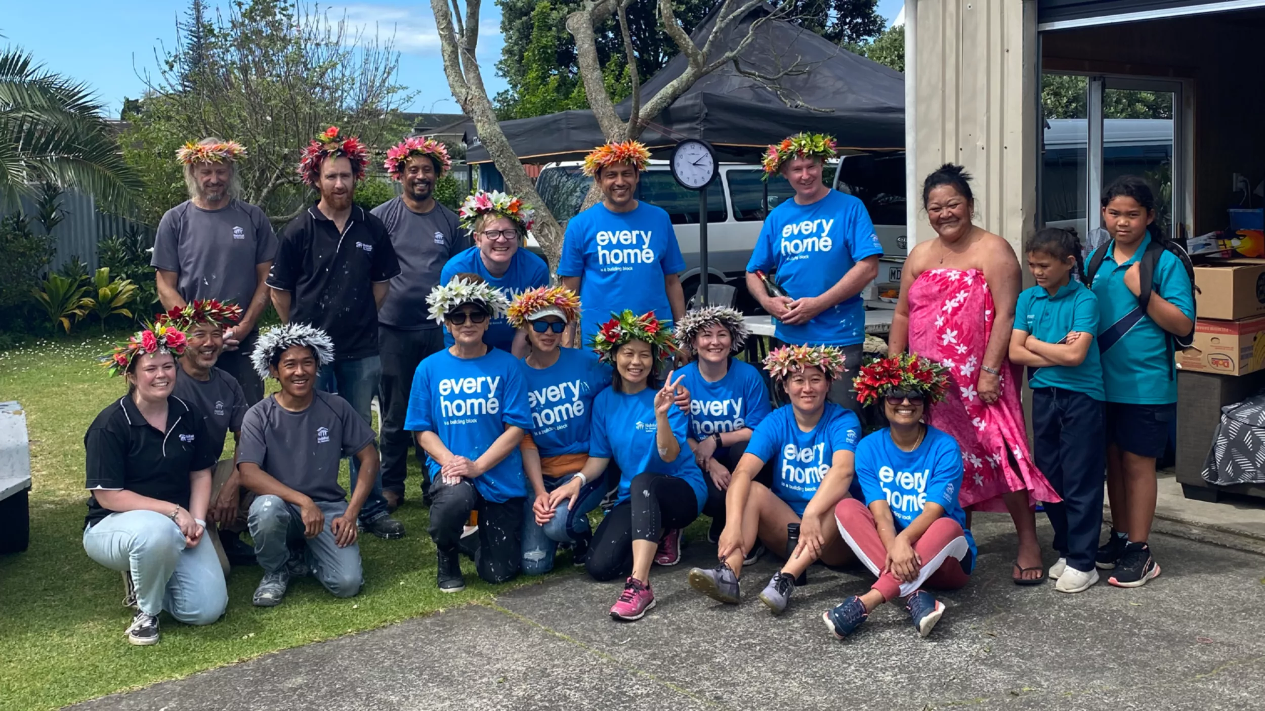 Bay Corp volunteer clover park