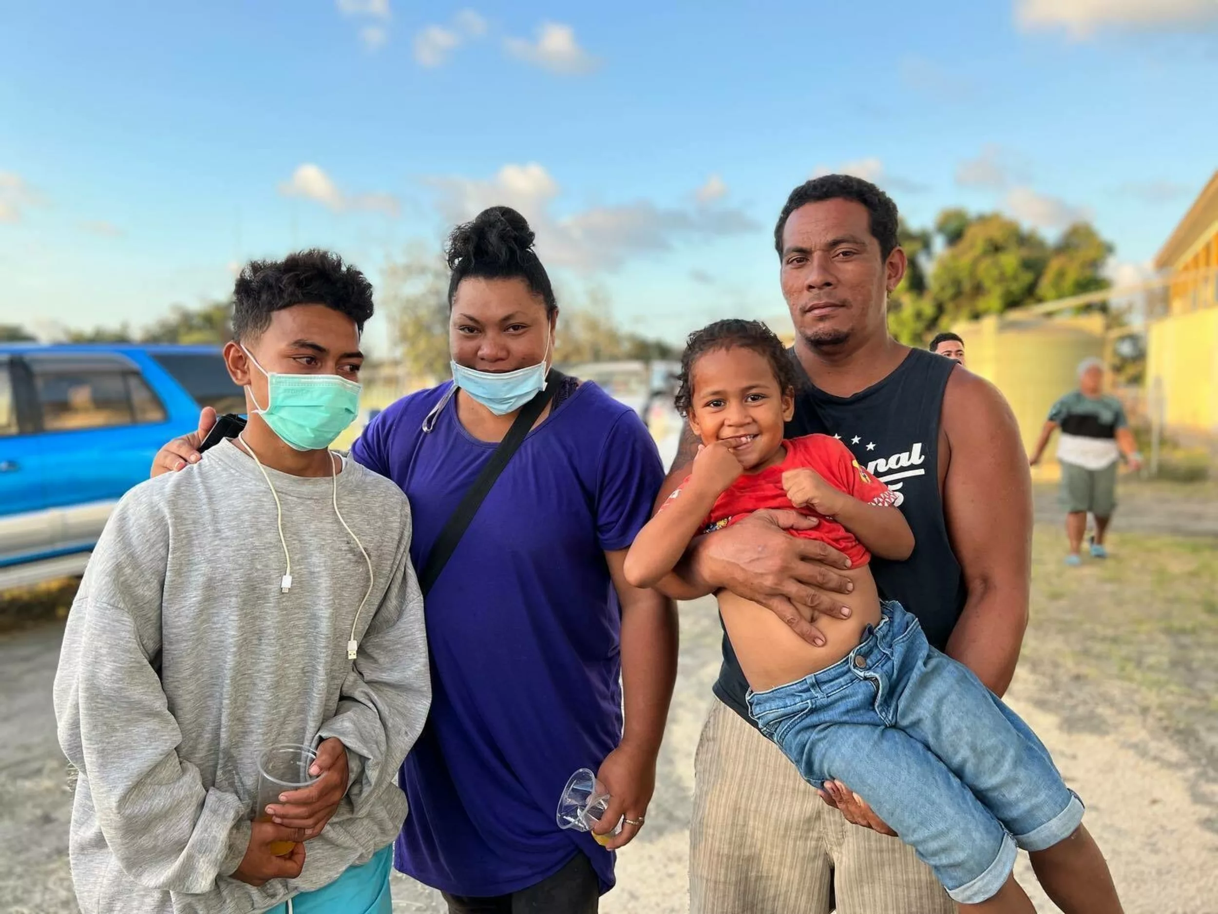 Family from Mango Island describe events of January 15