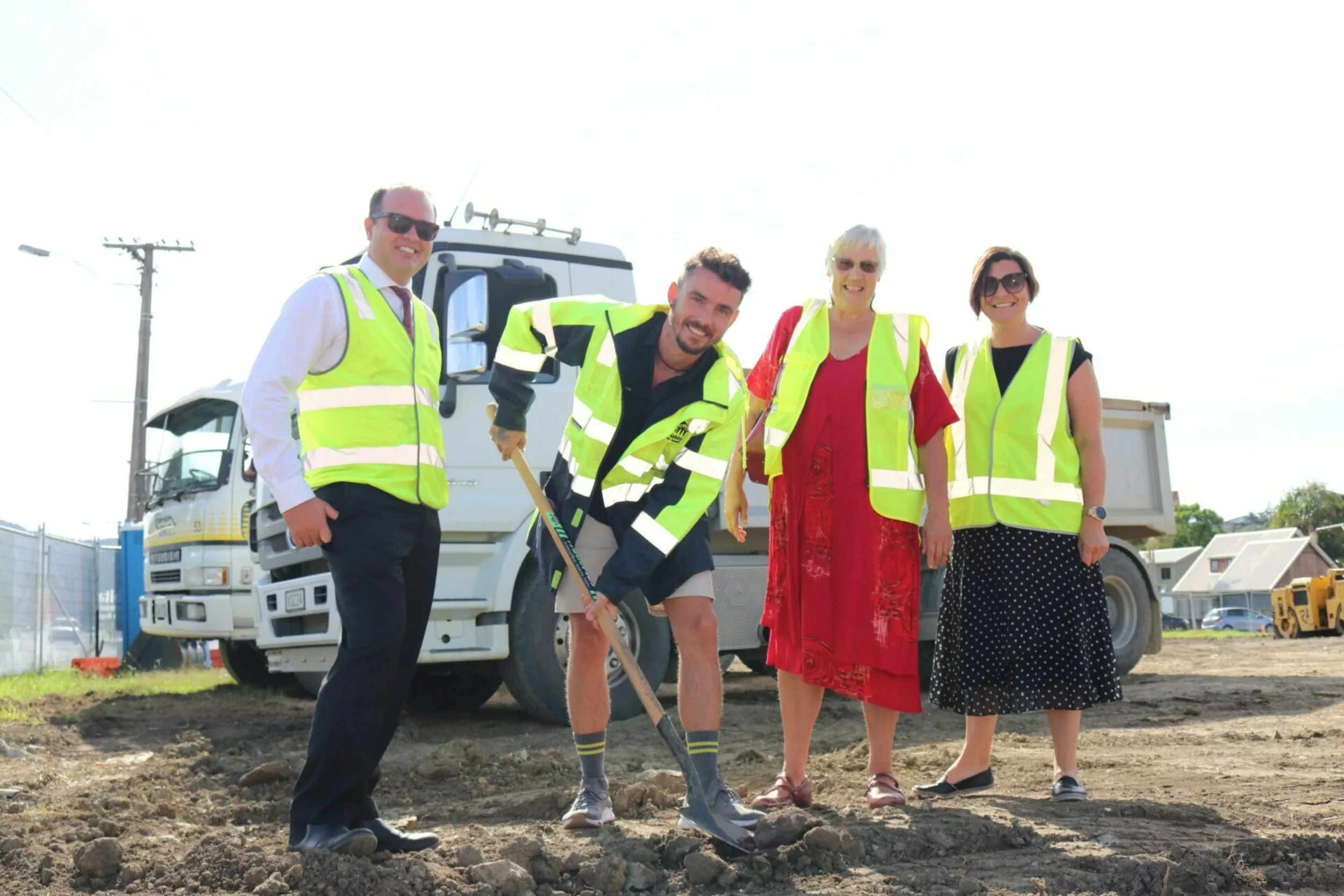 Northern breaks ground housing development whangarei