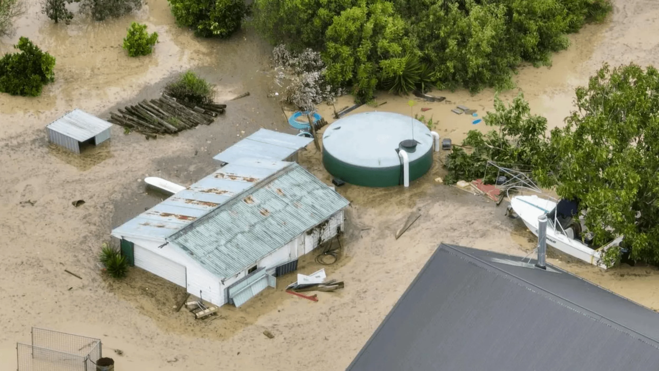 Cyclone Gabrielle damage in Napier 1