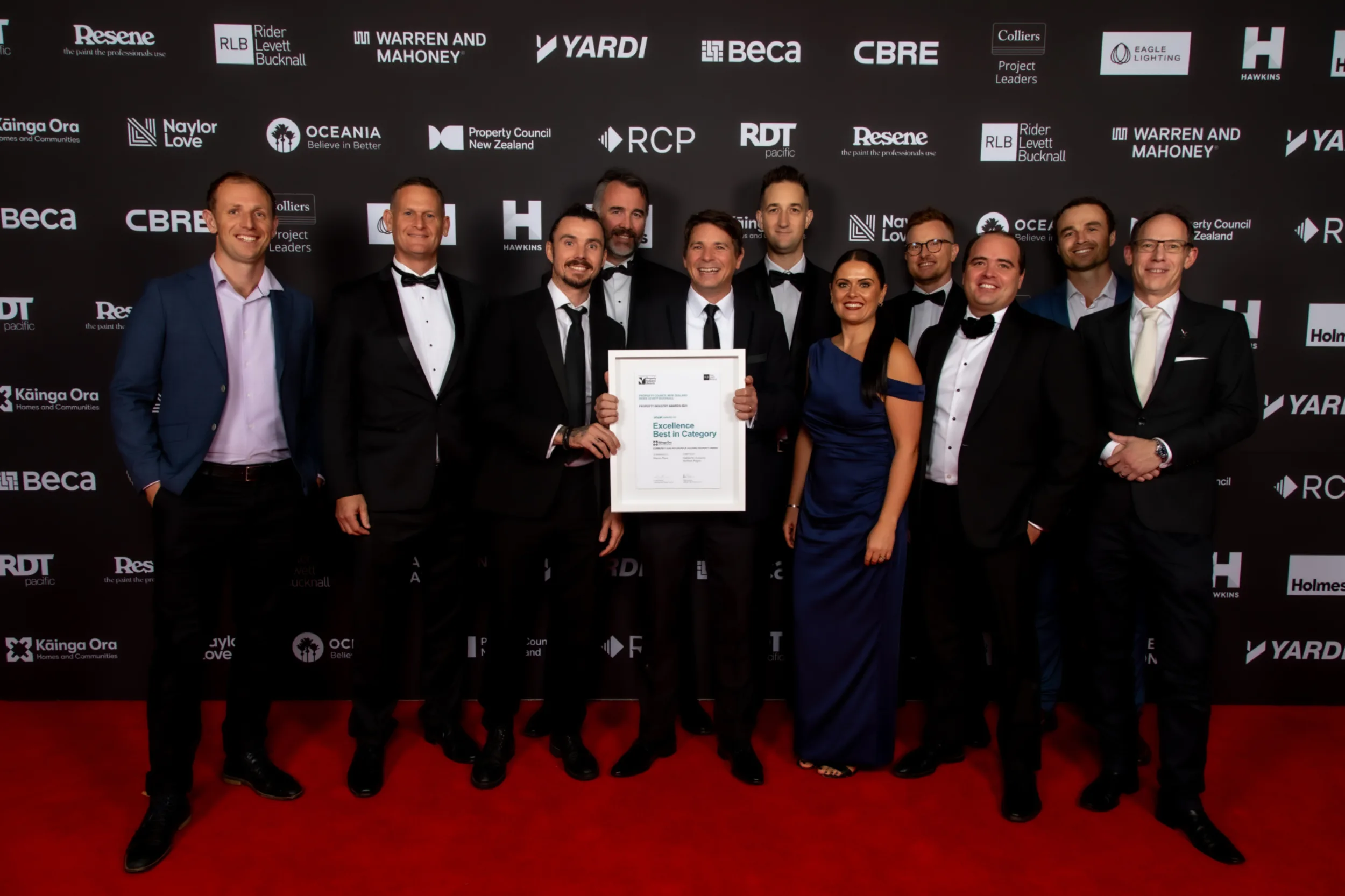 RLB AWARDS MEDIA WALL HR 383